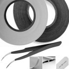 Adhesive Sticker Tape for Cell Phone Repair – 2 Rolls – 1 White – 1 Black