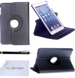 Apple iPad Mini Faux Leather Black Case with Smart Cover
