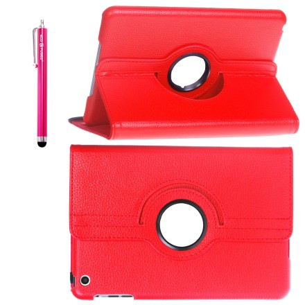 Apple iPad Mini Faux Leather Smart Cover Case