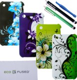 Apple iPhone 3G/3S Floral Hard Cover Bundle – 9 Pieces