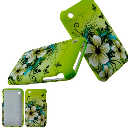 Apple iPhone 3G/3S Floral Hard Cover Bundle – 9 Pieces