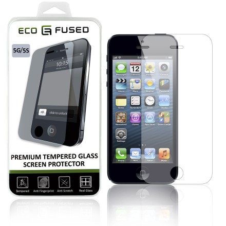 Apple iPhone 5/5C/5S Premium Tempered Glass Screen Protector – 3 Pack