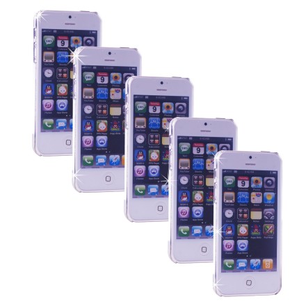 Apple iPhone 5 Bling Hard Case Bundle – 10 Pieces