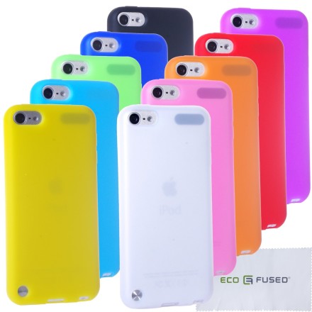 Apple iPod Touch 5 Soft Silicon Flex Cover Case Skin Bundle – 11 pieces