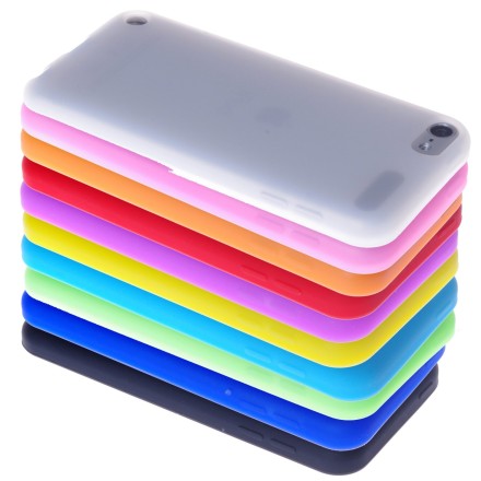 Apple iPod Touch 5 Soft Silicon Flex Cover Case Skin Bundle – 11 pieces