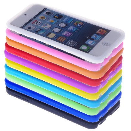 Apple iPod Touch 5 Soft Silicon Flex Cover Case Skin Bundle – 11 pieces