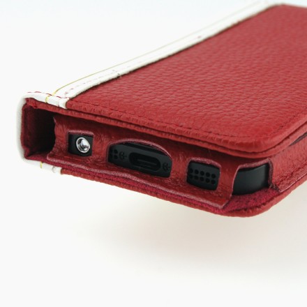 Apple iPhone 5 Genuine Leather Vintage Classic Hamlet Book Case