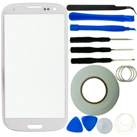 Samsung Galaxy S3 Screen Replacement Glass and Full Tool Kit