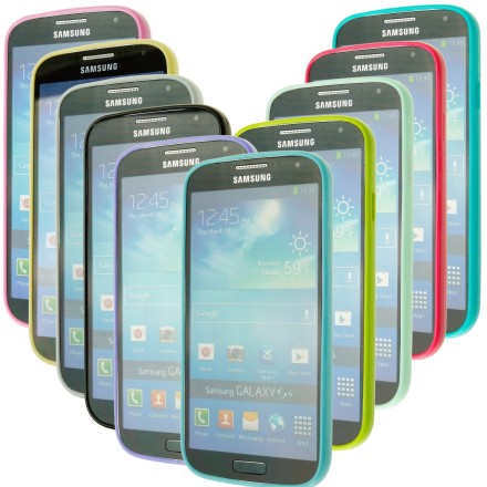Samsung Galaxy S4 19500 Premium Slim TPU+PC Case Bundle