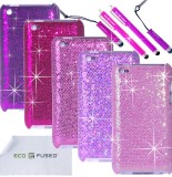 Apple iPod Touch 4 Bling Hard Case Bundle – 12 Pieces