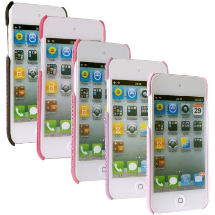 Apple iPod Touch 4 Bling Hard Case Bundle – 12 Pieces