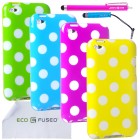 Apple iPod Touch 4 Polka Dot Case Bundle – 9 Pieces