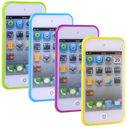 Apple iPod Touch 4 Polka Dot Case Bundle – 9 Pieces