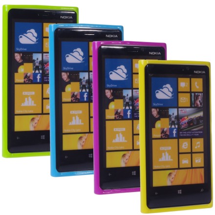 Nokia Lumia 920 Polka Dot Case Bundle – 9 Pieces