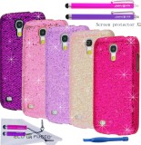 Samssung Galaxy S4 Mini Glitter Case Bundle – 13 Pieces