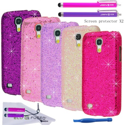 Samssung Galaxy S4 Mini Glitter Case Bundle – 13 Pieces