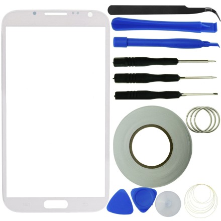 Samsung Galaxy Note 2 Screen Replacement Kit with Replacement Glass and Full Tool Kit