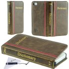 iPhone 5 / 5S Case – Faux Leather Classic Book Cover – Dictionary