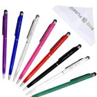 Stylus Pen Bundle including 8 Universal 2 in 1 Stylus and Ink Pens Compatible with All Touchscreen Devices