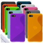 10 Soft TPU Flex Rubber Cases Skin Bundle for Blackberry Z10