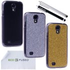 3 Bling Glitter Hard Covers with Transparent Sides for Samsung Galaxy S4 i9500