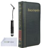 1 Faux Leather Book Cover for Samsung Galaxy S5 MINI (Black / Encyclopedia)